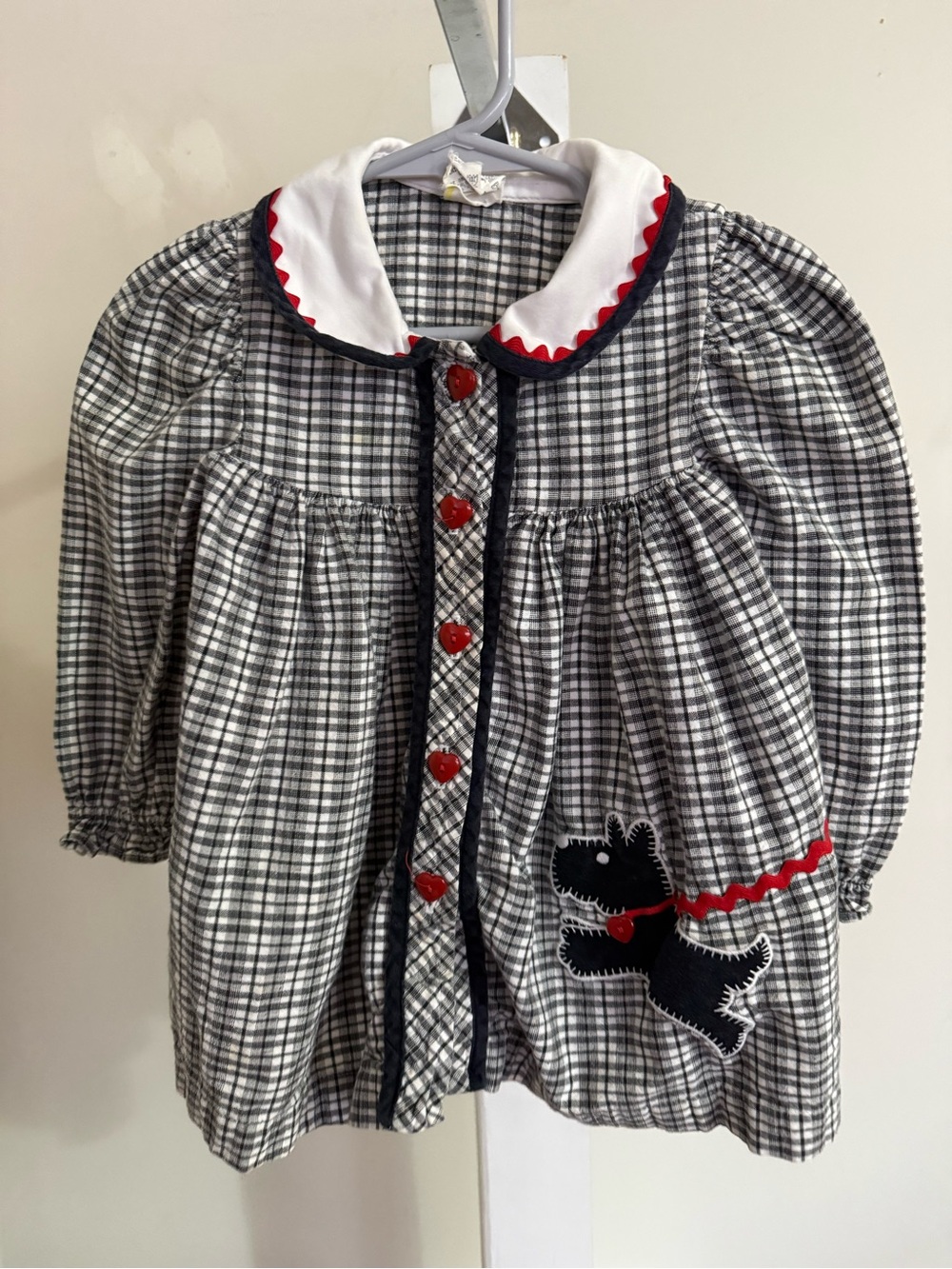 Vintage Alexis Scotty Dog Dress